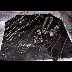 Silver Plated Jewelry Lot